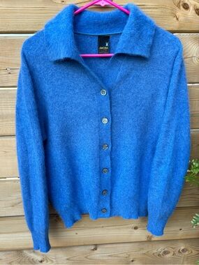 Vintage Angora Cardigan